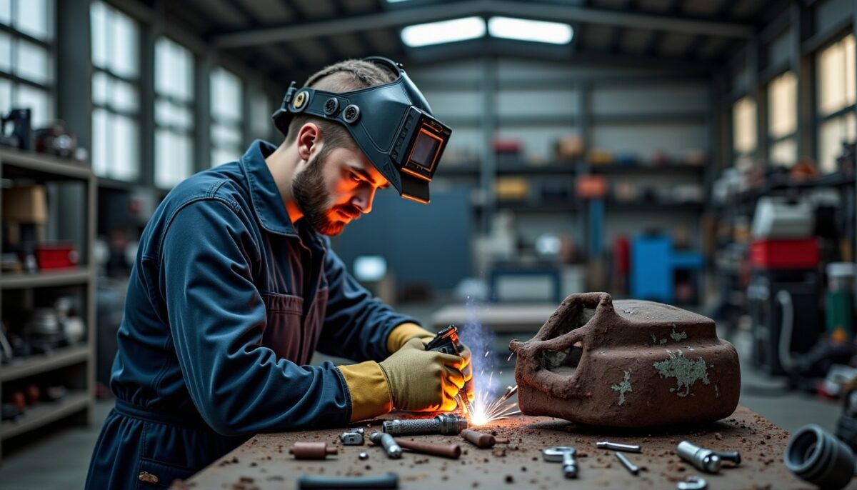 Réparer la rouille sur vos pièces automobiles grâce au soudage MIG : guide pratique et astuces