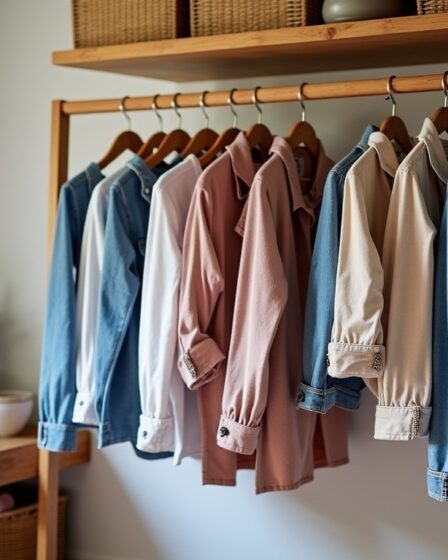 Astuces ingénieuses pour un rangement de vêtements ordonné et efficace à la maison
