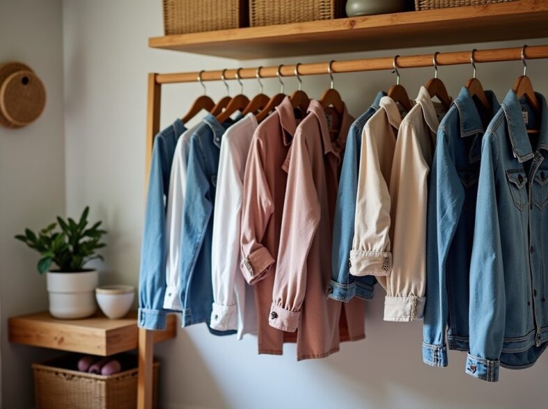 Astuces ingénieuses pour un rangement de vêtements ordonné et efficace à la maison