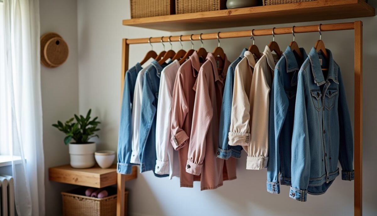 Astuces ingénieuses pour un rangement de vêtements ordonné et efficace à la maison