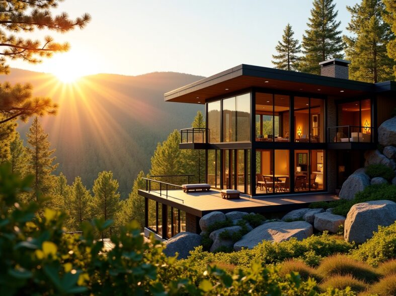 Long Trail House Stratton : l’alliance parfaite entre confort moderne et immersion en pleine nature